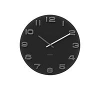 Karlsson KA4401 Vintage Pendule Murale Noir 35 x 35 x 4,2 cm