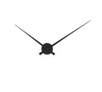 Karlsson KA450050 Horloge murale Aiguille XL Little big time Métal aluminium D90cm Noir