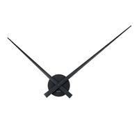 Karlsson KA450050 Horloge murale Aiguille XL Little big time Métal aluminium Noir D90cm