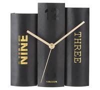 Karlsson - Livre de l'horloge de bureau - Noir