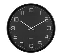 Karlsson Lofty Horloge Murale KA5751BK - Unisex - 40 cm - Quartz