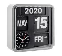 Karlsson Mini Flip Horloge Murale KA5364SI - Unisex - Quartz