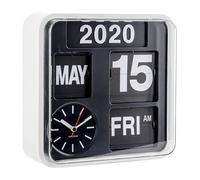 Karlsson Mini Flip Horloge Murale KA5364WH - Unisex - Quartz