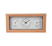 Karlsson Neat Reactangle Thermo-hygromètre KA5925WH - Unisex - Quartz
