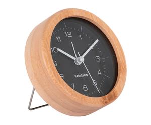 Karlsson Neat Round Réveils KA5923BK - Unisex - 10 cm - Quartz