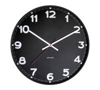 Karlsson New Classic Horloge Murale KA5847BK - Unisex - 40 cm - Quartz
