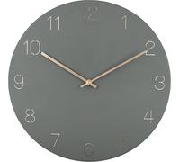 Karlsson - Pendentif horloge murale avec chiffres gravés - Vert jungle