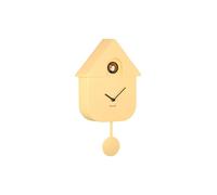 Karlsson Pendule Horloge Coucou Murale Moderne (Jaune Doux - KA5768LY)