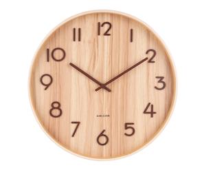 Karlsson Pure Bass Horloge Murale KA5809WD - Unisex - 40 cm - Quartz