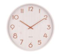 Karlsson Pure Bass Horloge Murale KA5809WH - Unisex - 40 cm - Quartz