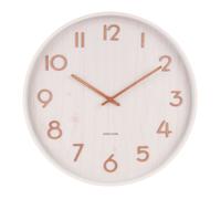Karlsson Pure Bass Horloge Murale KA5810WH - Unisex - 60 cm - Quartz