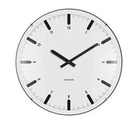 Karlsson Realista Dome Horloge Murale KA6086WH - Unisex - 35 cm - Quartz
