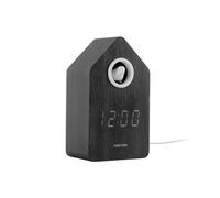 Karlsson Réveil coucou 'Alarm' LED - Noir (KA6061BK)
