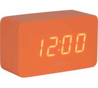 Karlsson - Réveil Spry Tube - Orange - 10 x 4,3 x 5,9 cm