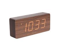 Karlsson Alarm Clock Tube Réveils KA5654DW - Unisex - 21 cm - Quartz