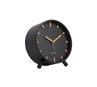 Karlsson Grace Alarm Clock Réveils KA5943BK - Unisex - 11 cm - Quartz