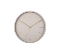 Karlsson Wall Clock Belle Numbers Metal Gris Chaud