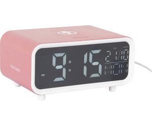 Karlsson - Wecker Chunky Led - Rose pâle - 17 x 11 x 8,6 cm