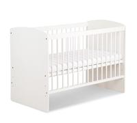 KAROLINA II Lit bébé à barreaux 120x60 Blanc