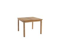 Karra table de jardin carrée teck