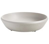 Kartell 01517GC Assiette Creuse, Plastique, Gris Clair, 21 x 21 x 5,7 cm