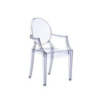 KARTELL chaise LOUIS GHOST (Bleu ciel - Polycarbonate 2.0 recyclé)