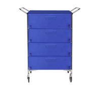Kartell 2320L2 boîte de Rangement 4 tiroirs (Bleu Cobalt)