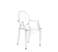 Kartell 4853B4 Louis Ghost Chaise, Lot de 4, Transparent