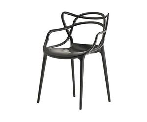 Kartell 586609 chaise masters Plastique (noir)