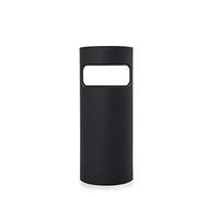 Kartell 7610/09 Pied de parasol, Plastique, Noir, 25 x 60 cm