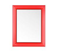 Kartell 8310V5 Miroir Mural françois Ghost 111 cm (Rouge)