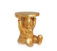 Kartell 883195 Tabouret nain de jardin Gnome Attila (Or)