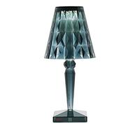 Kartell – Lampe de table Big Battery LED H 37,3 cm Ø 17 cm – alimentation directe – Bleu
