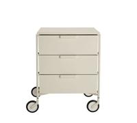 Kartell - Caisson à roulettes Blanc