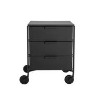 Kartell - Caisson à roulettes Noir