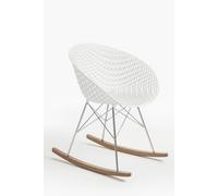Kartell Chaise à bascule Smatrik - blanc