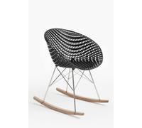 Kartell Chaise à bascule Smatrik - noir