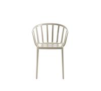 Kartell Chaise avec accoudoirs Venice - gris
