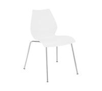 Kartell - Chaise empilable Blanc