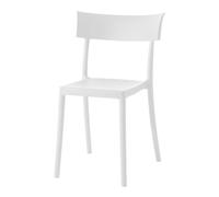 Kartell - Chaise empilable Blanc
