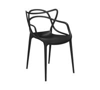 Kartell - Chaise empilable Noir
