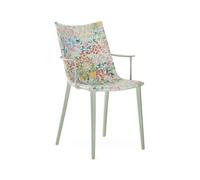 Kartell - Chaise rembourrée Vert