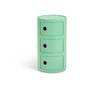 Kartell Componibili Bio, Meuble Conteneur 3 éléments, Vert