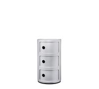 Kartell Container Componibili - 3 éléments - argent