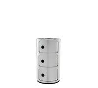Kartell Container Componibili - 3 éléments - chrome