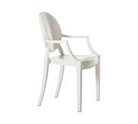 Kartell - Fauteuil empilable Blanc