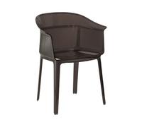 Kartell - Fauteuil empilable Marron
