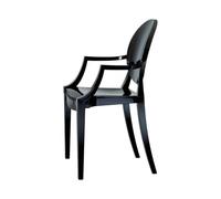 Kartell - Fauteuil empilable Noir