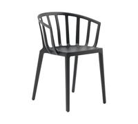 Kartell - Fauteuil empilable Noir