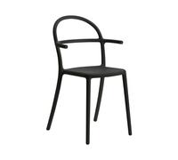 Kartell - Fauteuil empilable Noir